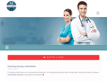 Tablet Screenshot of multi-medic.com.pl